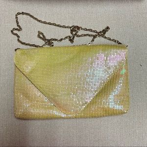 Retro Glomesh Envelope Clutch Handbag
